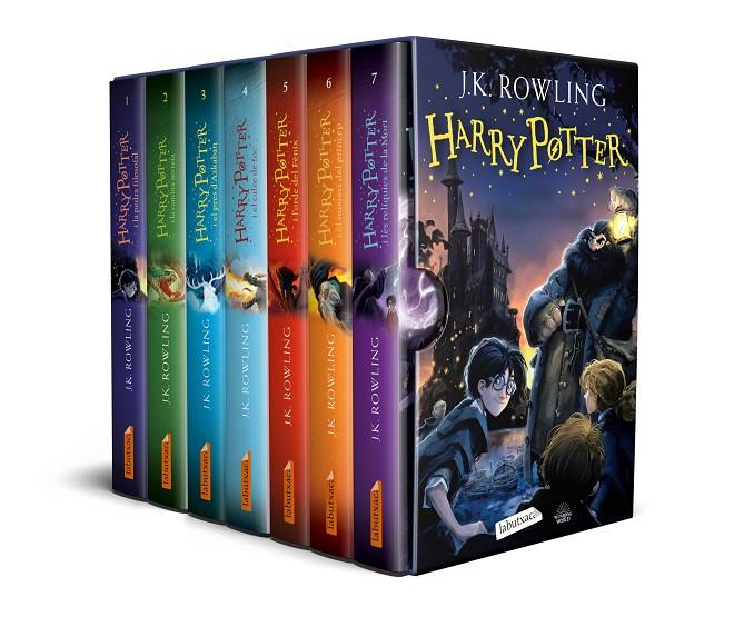PACK HARRY POTTER : PEDRA FILOSOFAL ; CAMBRA SECRETA ; PRES D'AZKABAN ; CALZE DE FOC ; ORDE DEL FENIX ; MISTERI DEL PRINCEP ; RELIQUIES DE LA MORT | 9788418572609 | ROWLING, J.K.
