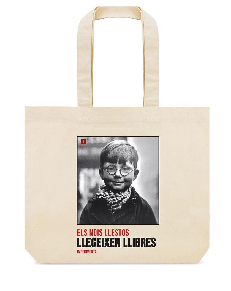BOSSA DE TELA "ELS NOIS LLESTOS LLEGEIXEN LLIBRES" | 9791387641023