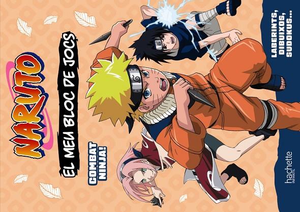 MEU BLOC DE JOCS NARUTO : COMBAT NINJA ! | 9788419804686 | MICHEL TRAN, ADELINE