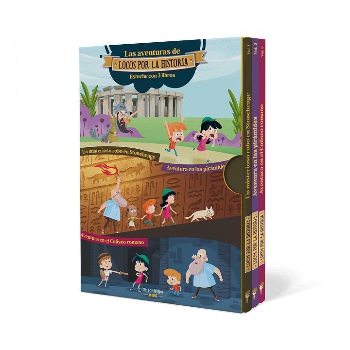 PACK : AVENTURAS DE LOCOS POR LA HISTORIA | 9788413617855 | CAMPELLO, GIUDITTA ; WUJI HOUSE