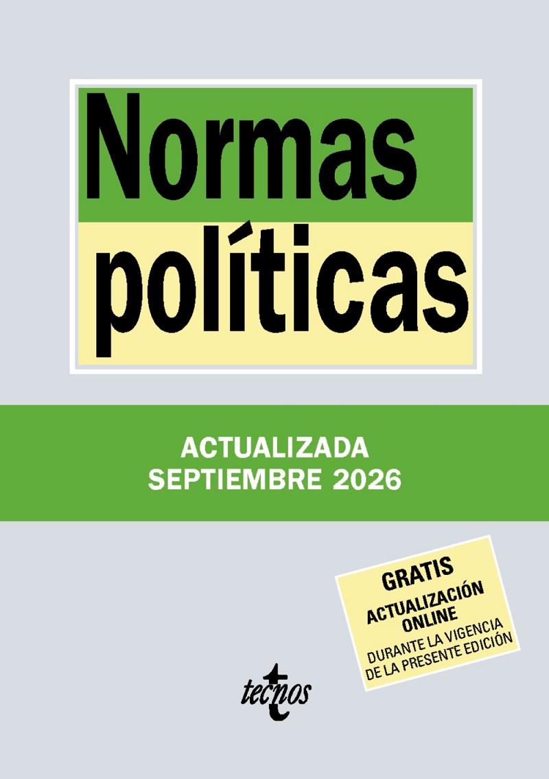 NORMAS POLÍTICAS ( 09/2026 ) | 9788430994434