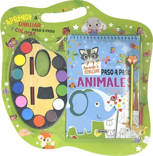 ANIMALES : APRENDE A DIBUJAR PASO A PASO | 9788411963671
