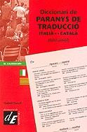 DICCIONARI DE PARANYS DE TRADUCCIO ITALIA CATALA (FALSI AMIC | 9788441208797 | TURULL, ISABEL