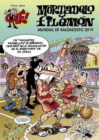 MORTADELO Y FILEMON MUNDIAL DE BALONCESTO 2019 | 9788402423641 | IBAÑEZ, F.