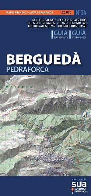 BERGUEDA : PEDRAFORCA 1:25.000 | 9788482169286 | ANGULO, MIGUEL