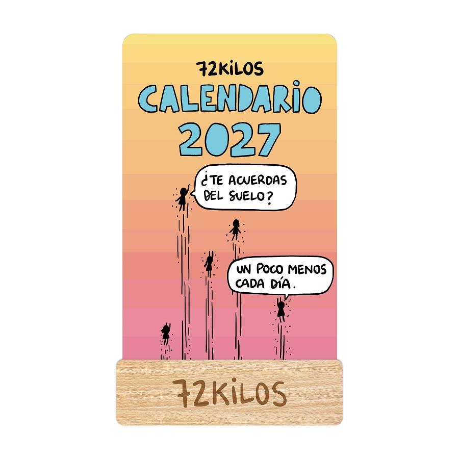 CALENDARIO MESA DE TARJETAS 2027 72 KILOS | 9788419434456 | ALONSO, ÓSCAR
