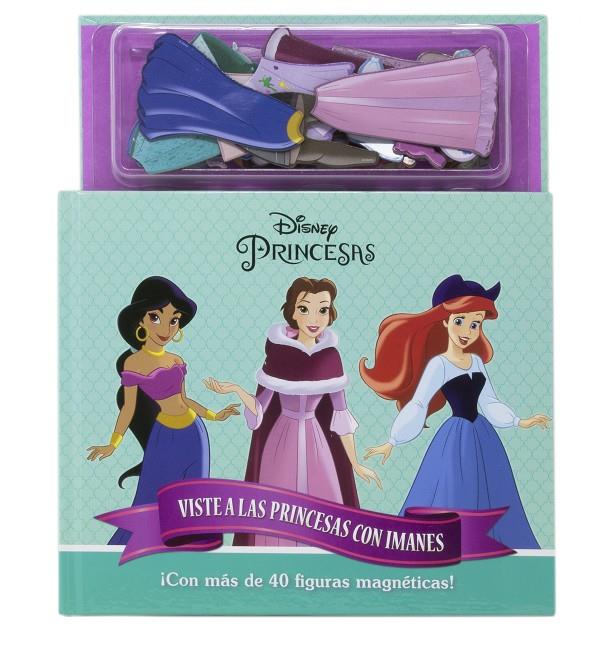 PRINCESAS DISNEY : VISTE A LAS PRINCESAS CON IMANES | 9788418335952