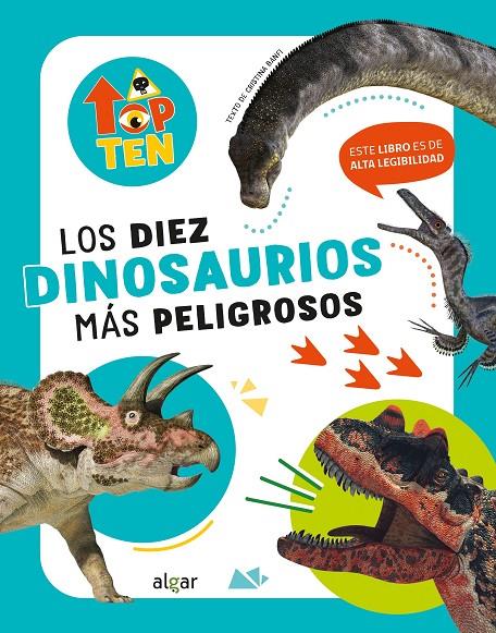 TOP TEN :  LOS DIEZ DINOSAURIOS MÁS PELIGROSOS | 9788491426875 | BANFI, CRISTINA
