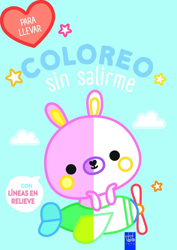 COLOREO SIN SALIRME : CONEJO | 9788408278115