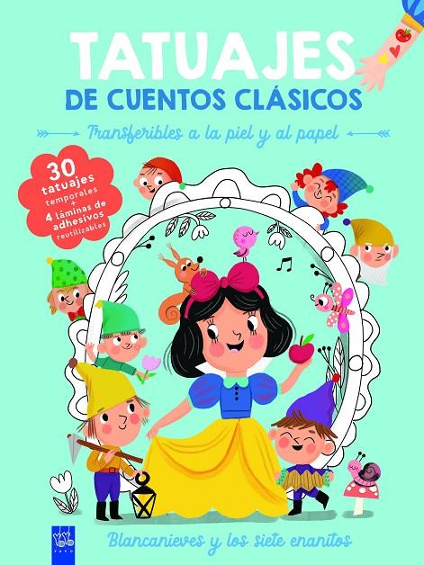 TATUAJES DE CUENTOS CLÁSICOS : BLANCANIEVES | 9788408295891