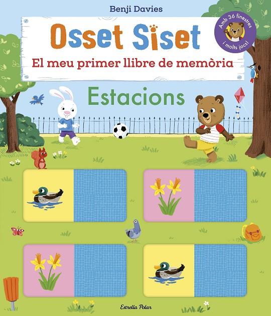 OSSET SISET EL MEU PRIMER LLIBRE DE MEMÒRIA : ESTACIONS | 9791387519803 | DAVIES, BENJI