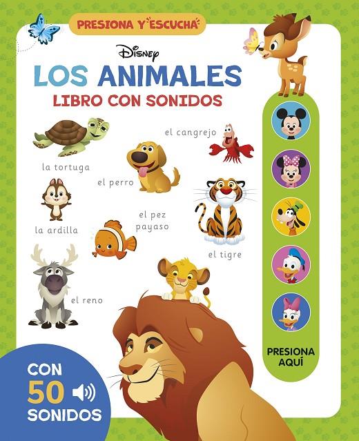 DISNEY ANIMALES : LIBRO CON SONIDOS | 9791387526870
