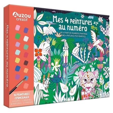 MI COFRE DE ARTISTA : MIS 4 PINTURAS POR NÚMERO | 9791039521222