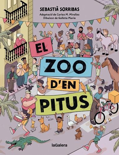 ZOO D'EN PITUS (CÒMIC), EL | 9788424676582 | SORRIBAS I ROIG, SEBASTIÀ ; MARTÍNEZ NICOLÁS, MARIA
