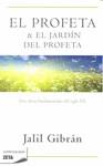 PROFETA, EL ; EL JARDIN DEL PROFETA | 9788498722918 | GIBRAN, JALIL