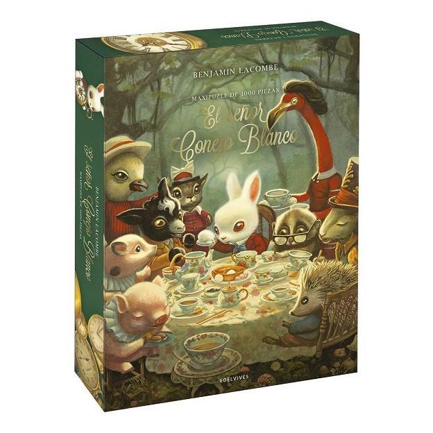 MAXIPUZLE : SEÑOR CONEJO BLANCO (1000 PIEZAS) | 8414643197638 | LACOMBE, BENJAMIN