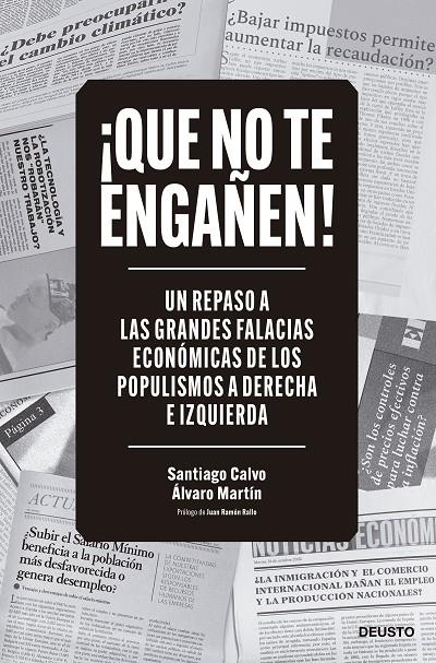 QUE NO TE ENGAÑEN! | 9788423434411 | MARTÍN, ÁLVARO ; CALVO, SANTIAGO