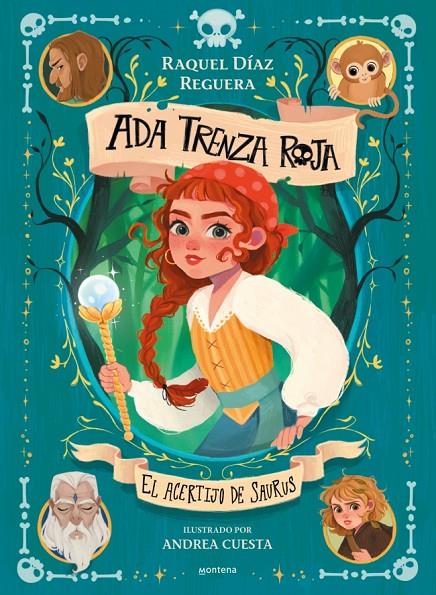 ADA TRENZA ROJA 2 : EL ACERTIJO DE SAURUS | 9788419975546 | DÍAZ REGUERA, RAQUEL ; CUESTA FERNÁNDEZ, ANDREA