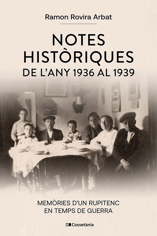 NOTES HISTÒRIQUES DE L'ANY 1936 AL 1939 | 9788413566269 | ROVIRA ARBAT, RAMON