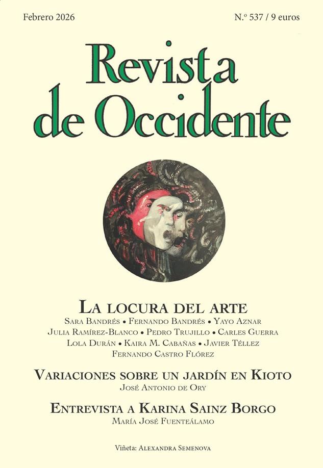 REVISTA DE OCCIDENTE 537: LA LOCURA DEL ARTE | 9788409821914