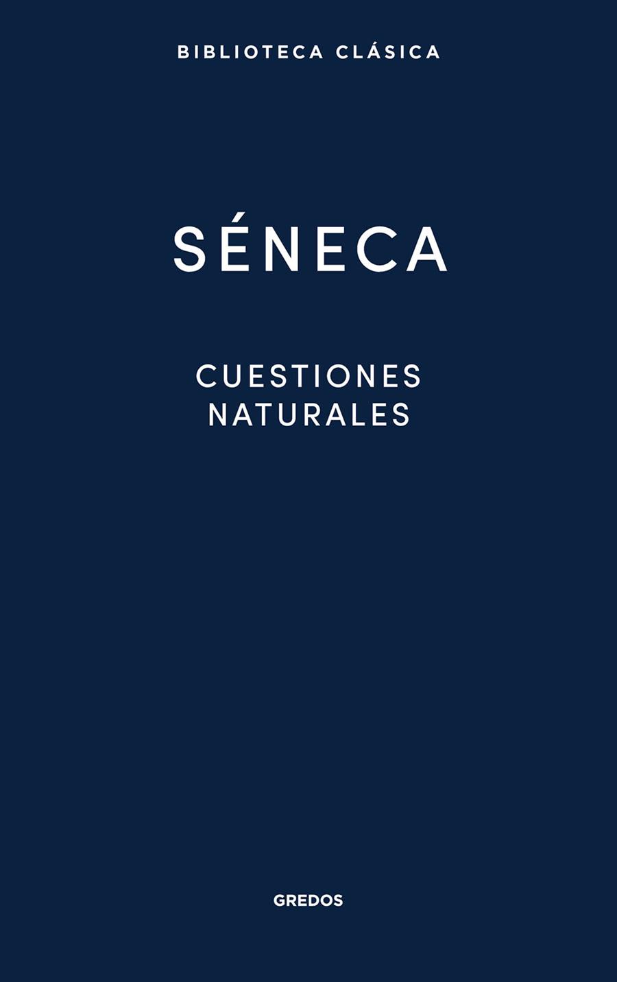 CUESTIONES NATURALES | 9788424998929 | SÉNECA