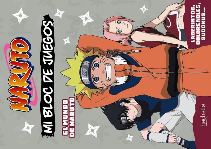 MI BLOC DE JUEGOS NARUTO : EL MUNDO DE NARUTO | 9788419804693