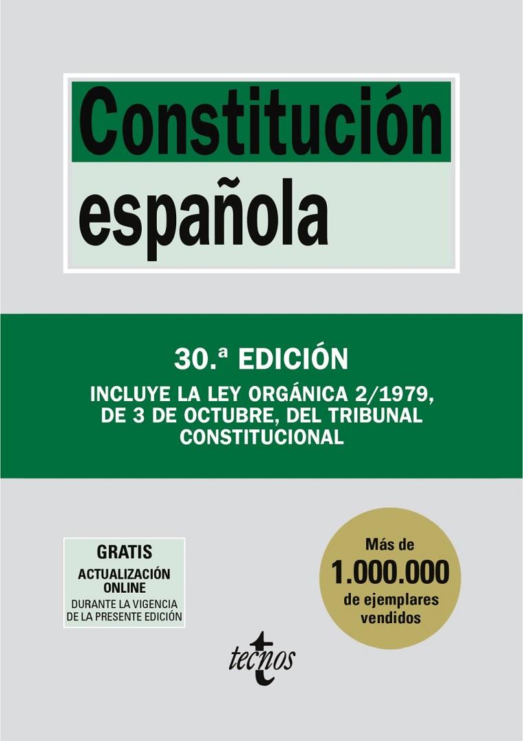 CONSTITUCIÓN ESPAÑOLA ( 09/2026 ) | 9788430994403