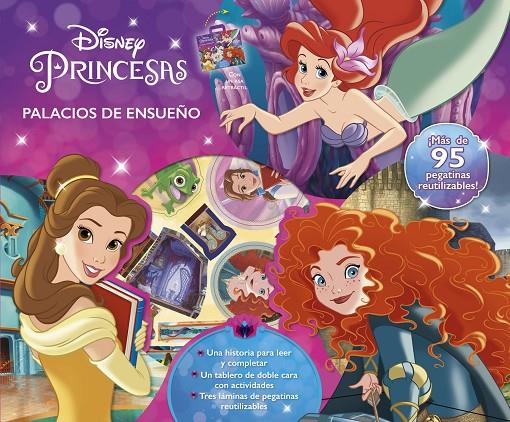 PRINCESAS DISNEY : PALACIOS DE ENSUEÑO (MALETÍN DE CUENTOS, ACTIVIDADES Y PEGATINAS) | 9788418335303