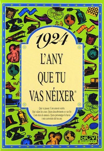 1924 : L'ANY QUE TU VAS NEIXER | 9788488907097 | COLLADO BASCOMPTE, ROSA