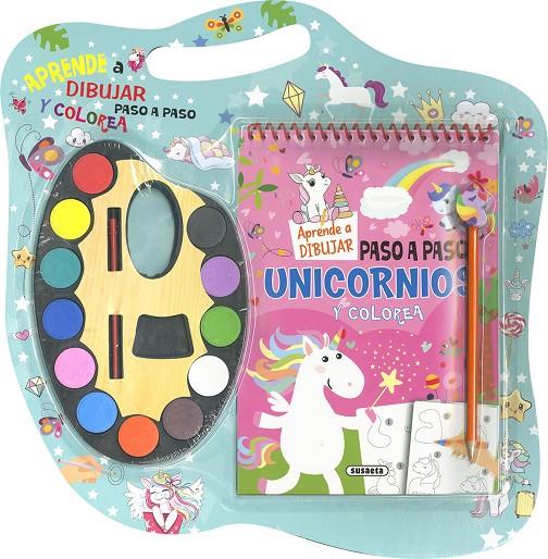 UNICORNIOS : APRENDE A DIBUJAR PASO A PASO | 9788411963688