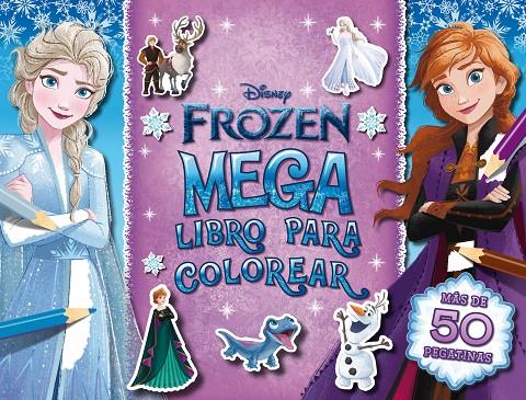 FROZEN : MEGALIBRO PARA COLOREAR  | 9788418939495