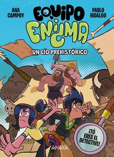EQUIPO ENIGMA 1 : UN LÍO PREHISTÓRICO | 9788414359808 | CAMPOY, ANA