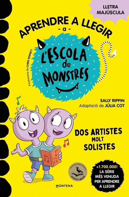 APRENDRE A LLEGIR A L'ESCOLA DE MONSTRES 24 : DOS ARTISTES MOLT SOLISTES | 9791387724191 | RIPPIN, SALLY
