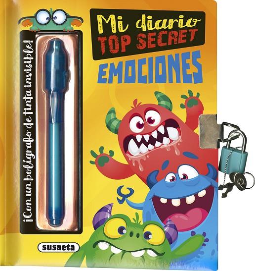 MI DIARIO TOP SECRET EMOCIONES | 9788411961752