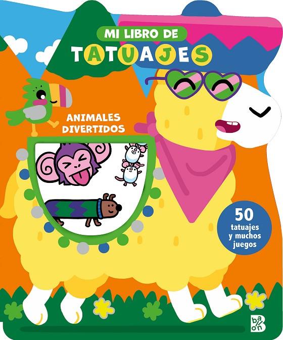 MI LIBRO DE TATUAJES : ANIMALES DIVERTIDOS | 9789403240923