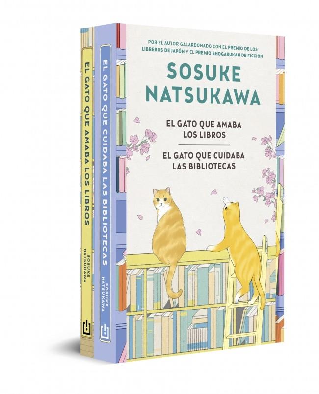 PACK : EL GATO QUE AMABA LOS LIBROS ; EL GATO QUE CUIDABA LAS BIBLIOTECAS | 9788466391146 | NATSUKAWA, SOSUKE
