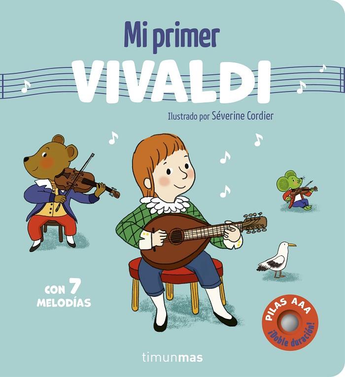 MI PRIMER VIVALDI : CON 7 MELODÍAS | 9788408316077 | CORDIER, SÉVERINE