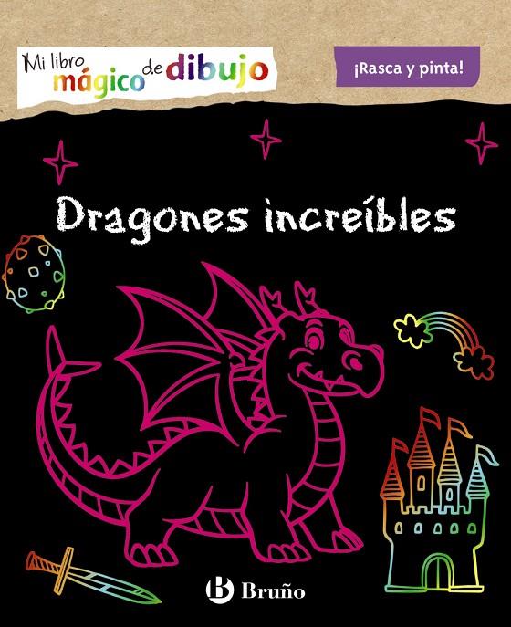 LIBRO MAGICO DE DIBUJO: DRAGONES INCREIBLES | 9788469629208 | VV.AA