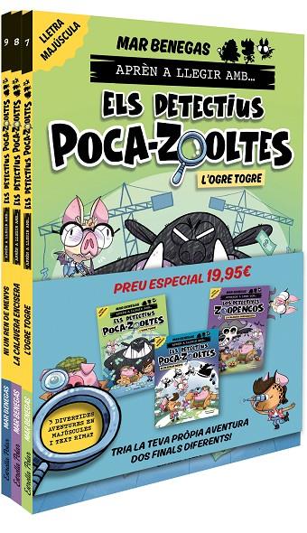 PACK APRÈN A LLEGIR AMB... ELS DETECTIUS POCA-ZOOLTES!  7,8 I 9 | 9791387782955 | BENEGAS, MAR