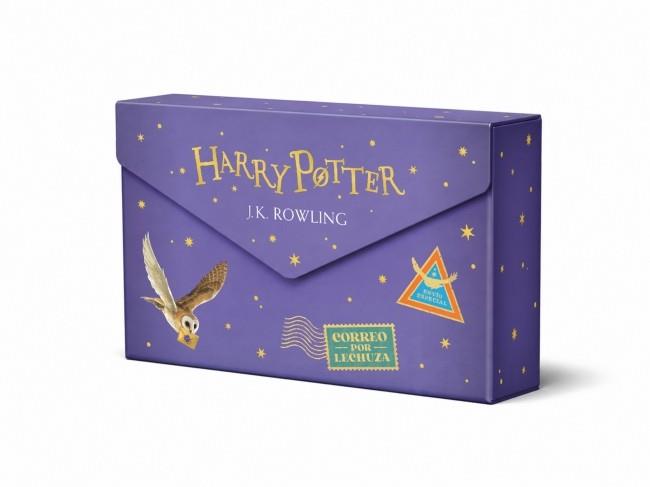 PACK : HARRY POTTER (ESTUCHE ENVÍO ESPECIAL - CORREO POR LECHUZA) | 9788418796746 | ROWLING, J.K.