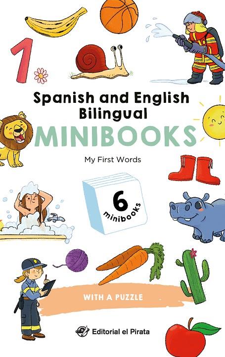 SPANISH AND ENGLISH BILINGUAL MINIBOOKS :  MY FIRST WORDS | 9788419898883