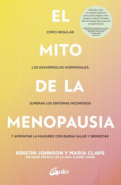 MITO DE LA MENOPAUSIA, EL | 9788411081665 | JOHSON, KRISTIN ; CLAPS, MARIA