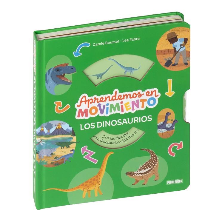 DINOSAURIOS : APRENDEMOS EN MOVIMIENTO | 9788410518681 | BOURSET, CAROLE