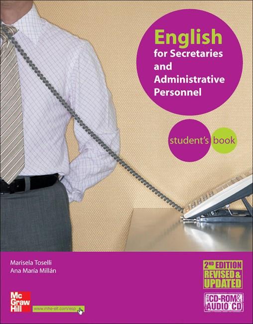 ENGLISH FOR SECRETARIES AND ADMINISTRATIVE PERSONNEL STUDEN | 9788448150273 | TOSELLI, MARISA / MILLAN, ANA MARIA