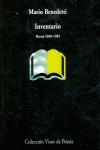 INVENTARIO. POESIA 1950-1985 | 9788475222141 | BENEDETTI, MARIO