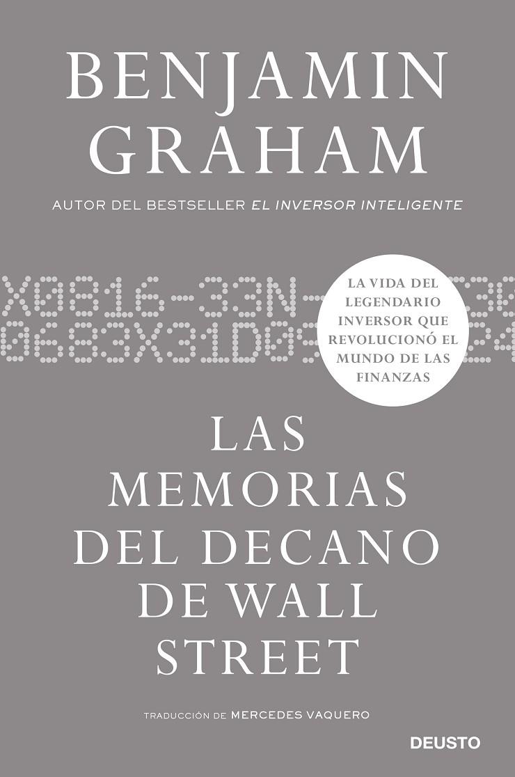 MEMORIAS DEL DECANO DE WALL STREET, LAS | 9788423435968 | GRAHAM, BENJAMIN
