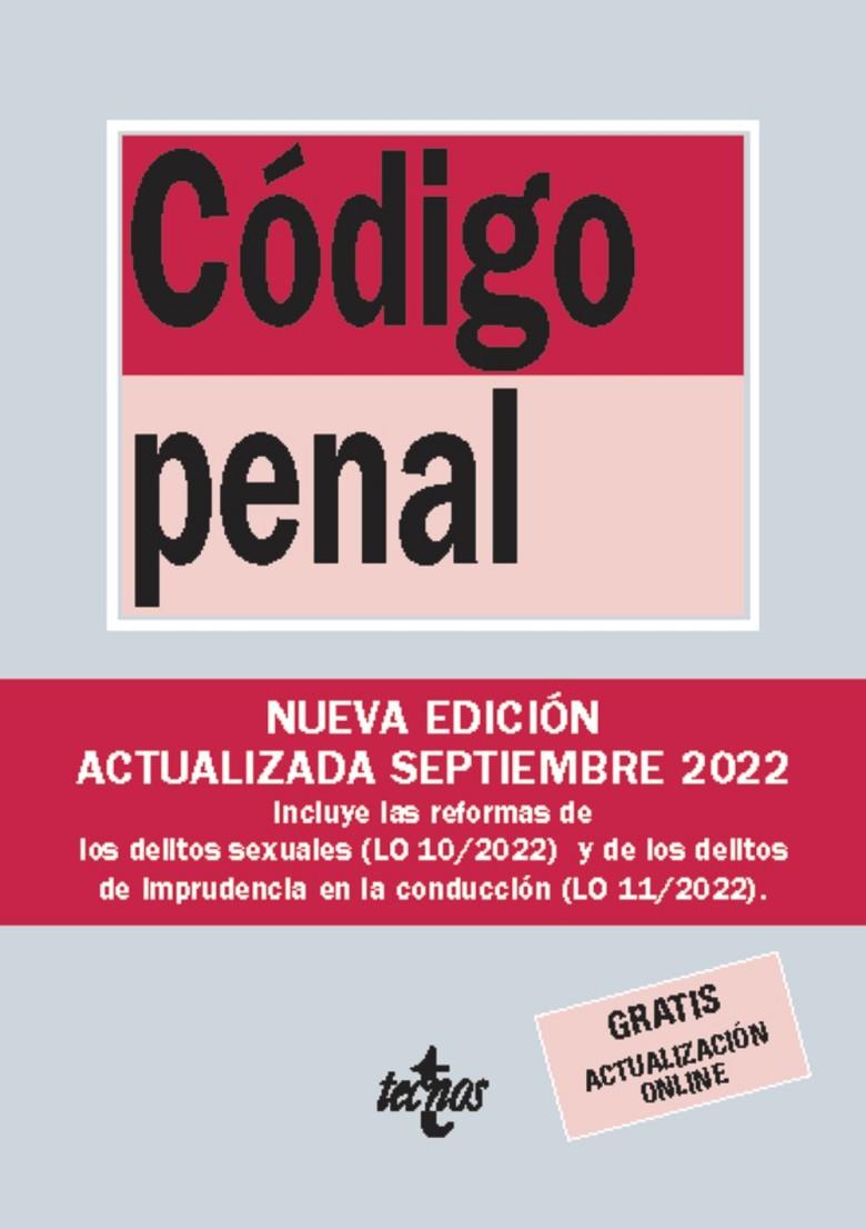 CÓDIGO PENAL (2022) | 9788430987009