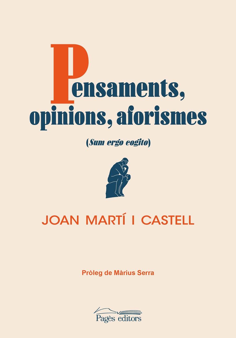 PENSAMENTS, OPINIONS, AFORISMES | 9788413033860 | MARTÍ CASTELL, JOAN