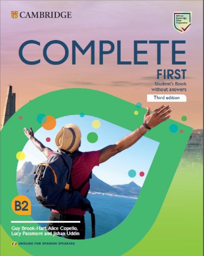COMPLETE FIRST STUDENT'S BOOK WITHOUT ANSWERS | 9788413224770