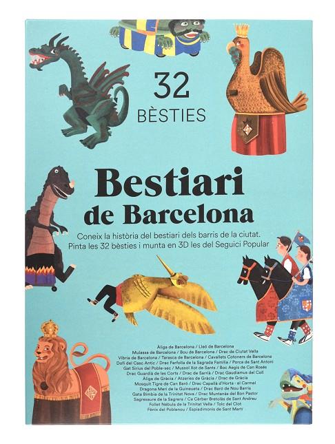 BESTIARI DE BARCELONA : 32 BÈSTIES | 9788491563747 | ALONSO CRUZET, NICOLÀS ; BERLOSO CLARÀ, LAIA